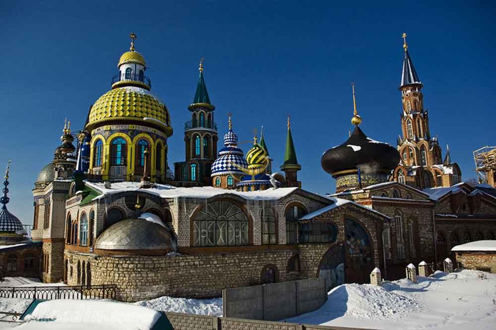 معبد تمام ادیان کازان روسیه | علاءالدین تراول