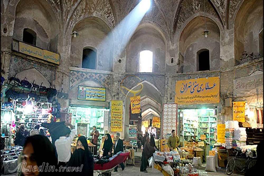 بازار اختیاری در کرمان | علاءالدین تراول