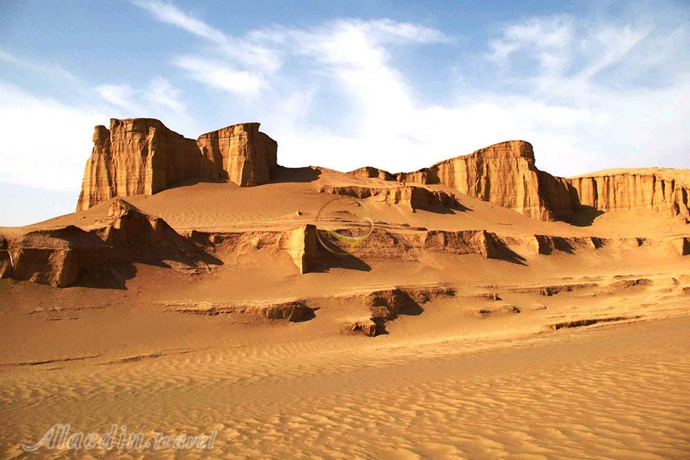 دشت گندم بریان (ریگ سوخته) در کرمان | علاءالدین تراول