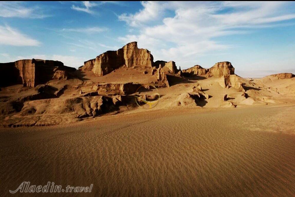 کلوت شهداد در کرمان | علاءالدین تراول