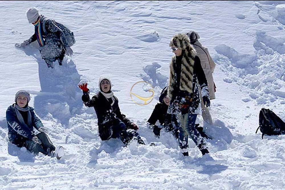 پیست اسکی سیرچ در کرمان | علاءالدین تراول