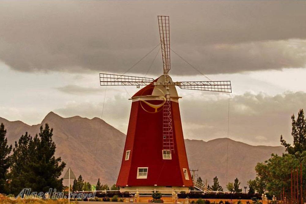 آسیاب بادی در کرمان | علاءالدین تراول