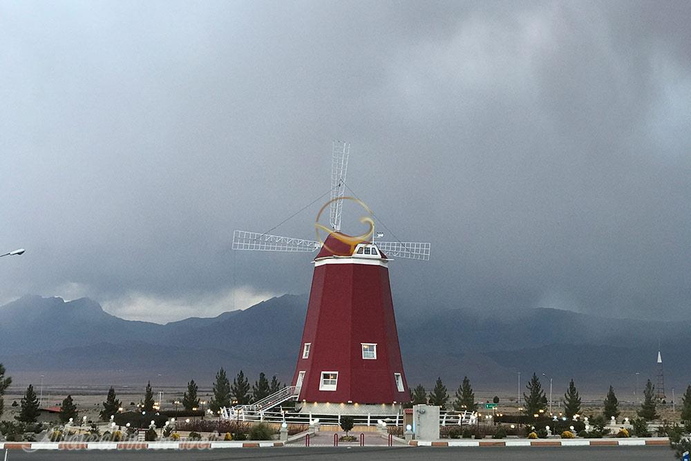 آسیاب بادی در کرمان | علاءالدین تراول