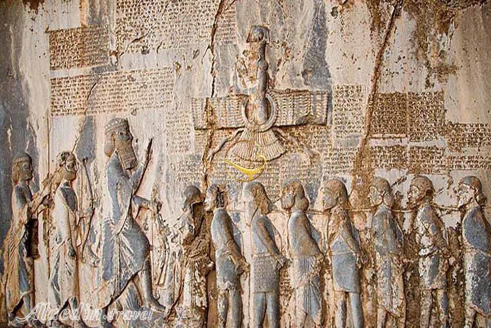 کتیبه بیستون کرمانشاه | علاءالدین تراول