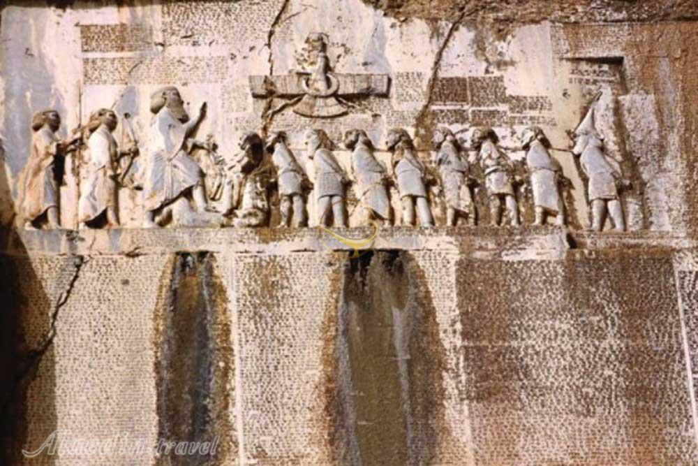 کتیبه بیستون کرمانشاه | علاءالدین تراول