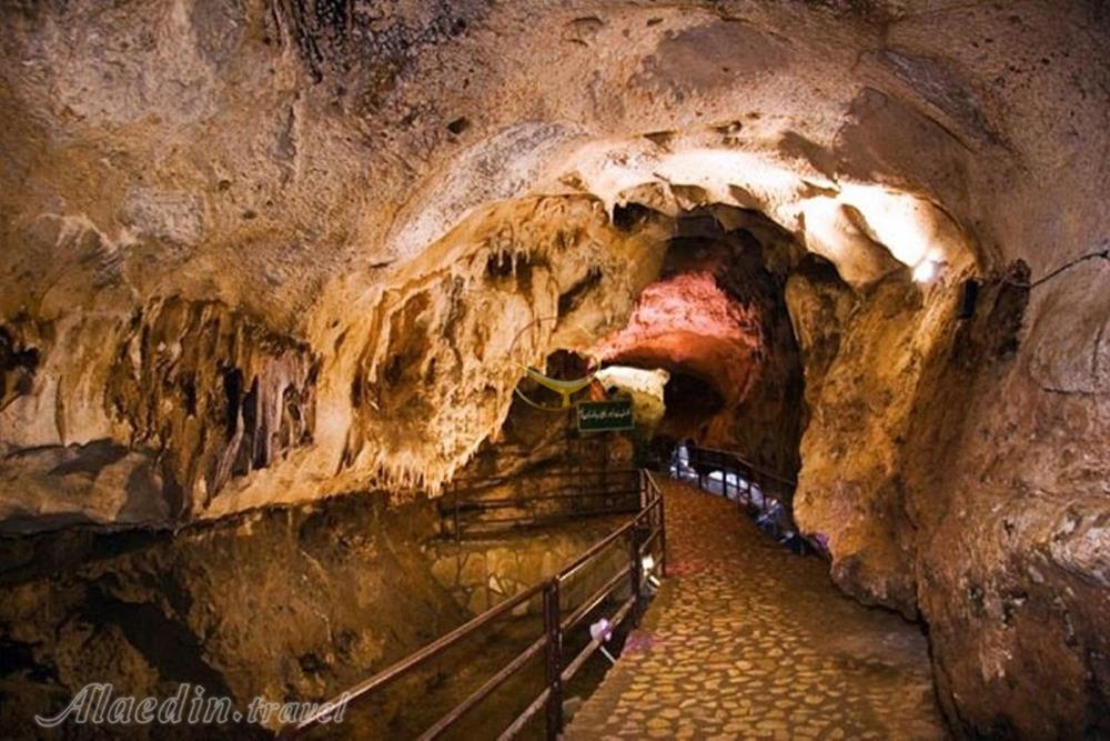 غار قوری قلعه کرمانشاه | علاءالدین تراول