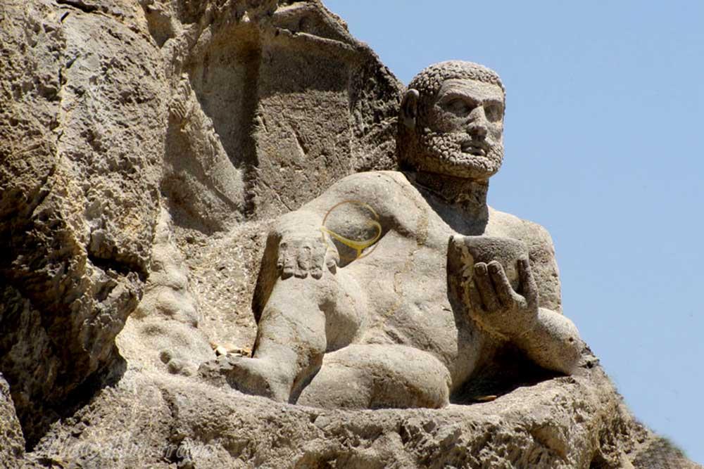 مجسمه هرکول کرمانشاه | علاءالدین تراول