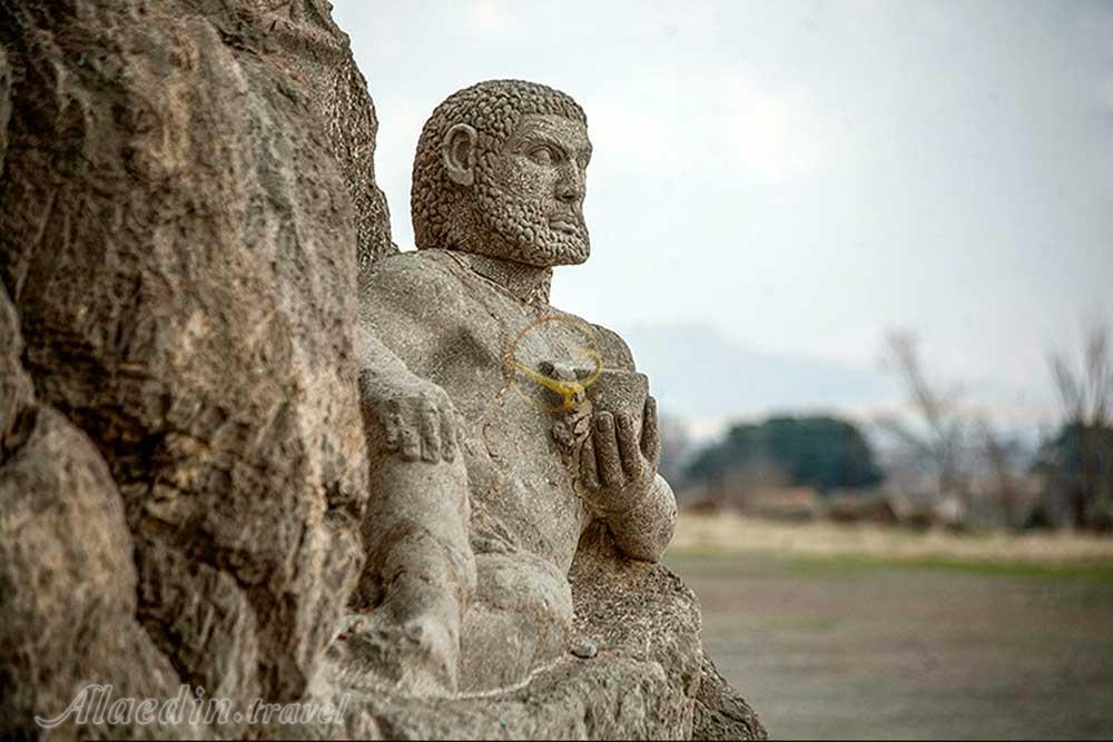 مجسمه هرکول کرمانشاه | علاءالدین تراول