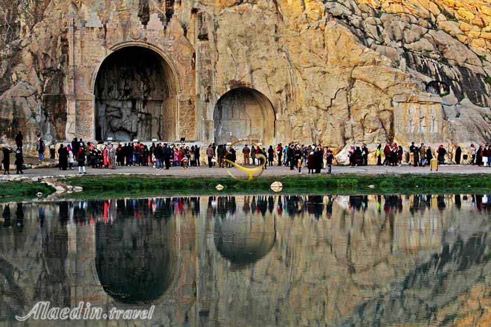 طاق بستان کرمانشاه | علاءالدین تراول