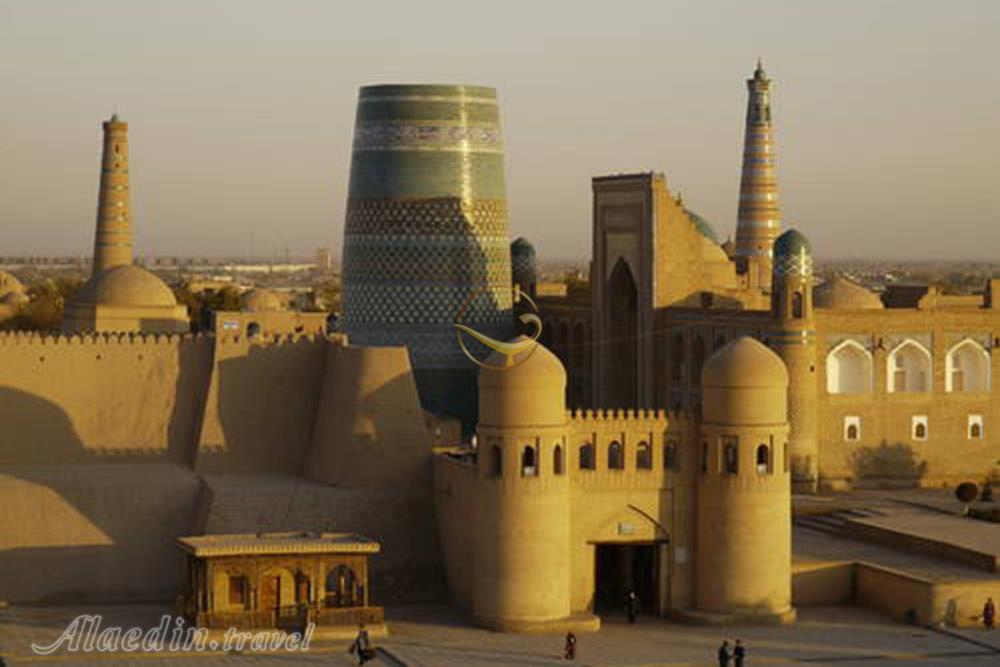 قلعه ایچان (ایچان کالا) خیوه ازبکستان | علاءالدین تراول