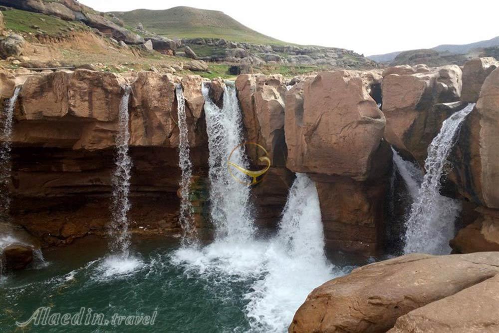 آبشار افرینه خرم آباد | علاءالدین تراول