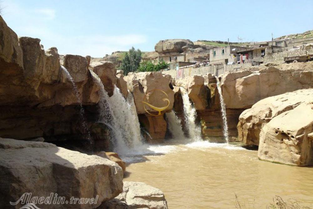 آبشار افرینه خرم آباد | علاءالدین تراول