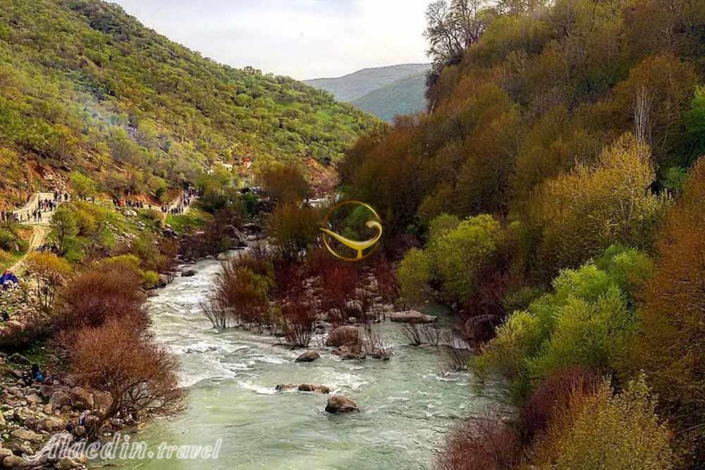 آبشار بیشه خرم آباد | علاءالدین تراول