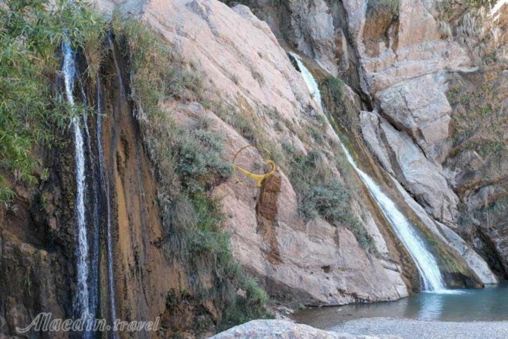 آبشار نوژيان خرم آباد | علاءالدین تراول