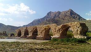 پل شکسته (پل شاپوری) در خرم آباد