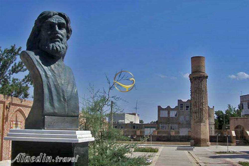 برج شمس تبریزی خوی | علاءالدین تراول