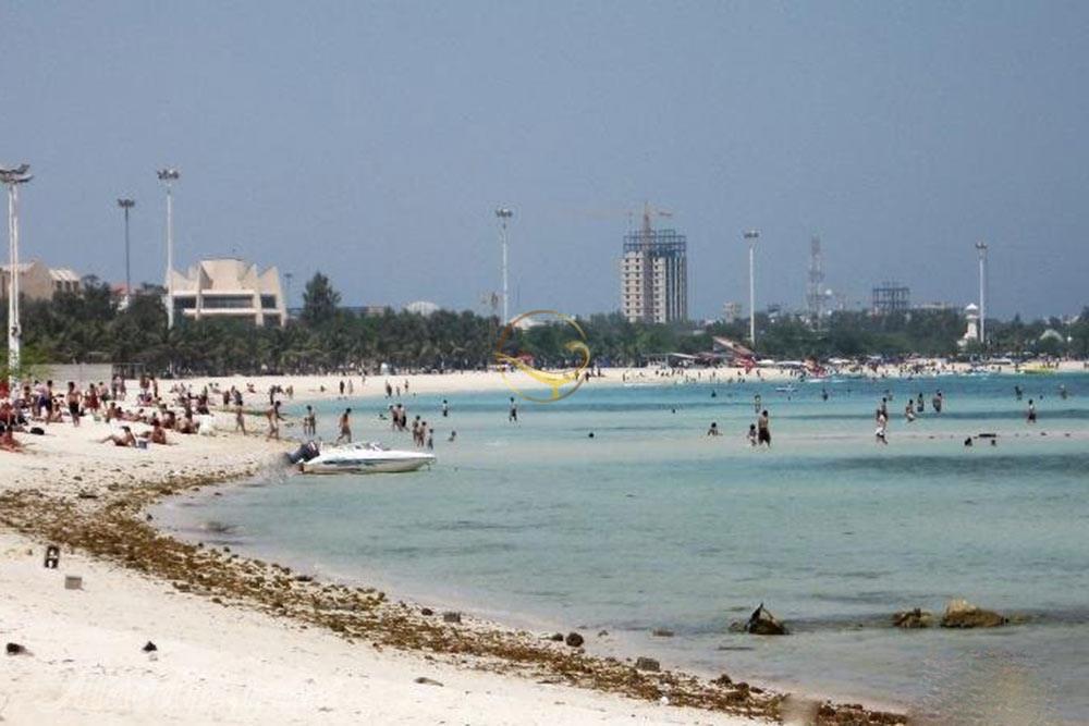 پلاژ آقایان در کیش | علاءالدین تراول