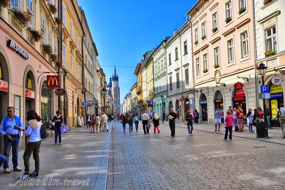 خیابان فلوریانسکا کراکوف | علاءالدین تراول