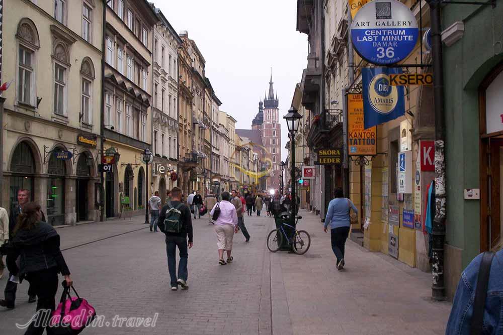 خیابان فلوریانسکا کراکوف | علاءالدین تراول