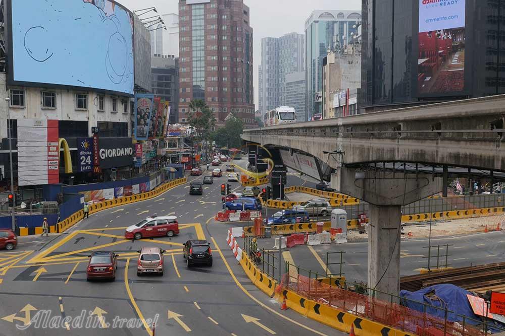 خیابان بوکیت بینتانگ در کوالالامپور - مالزی | علاءالدین تراول