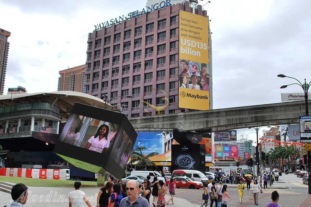 خیابان بوکیت بینتانگ در کوالالامپور - مالزی | علاءالدین تراول