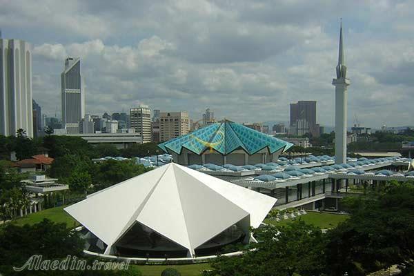 مسجد نگارا در کوالالامپور - مالزی (مسجد ملی مالزی)