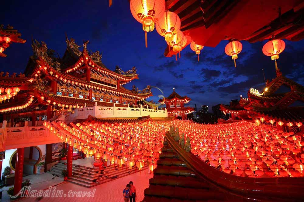 معبد تین هو در کوالالامپور - مالزی | علاءالدین تراول