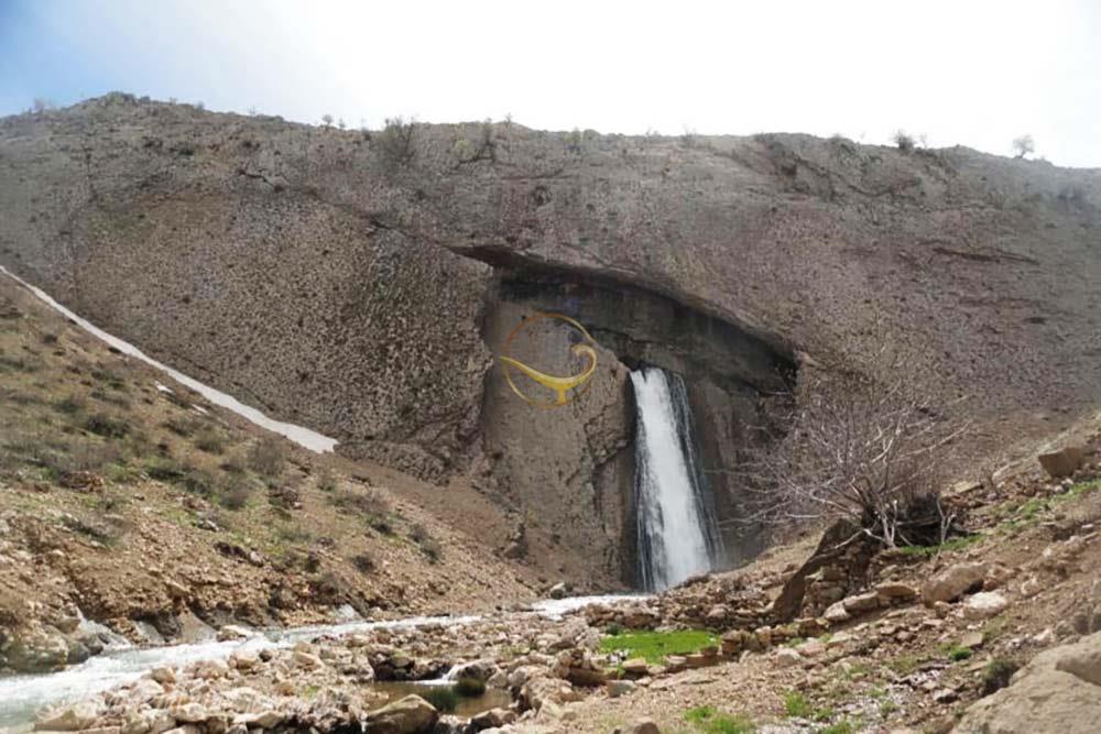 آبشار نیم ساعته منطقه بازفت کوهرنگ | علاءالدین تراول