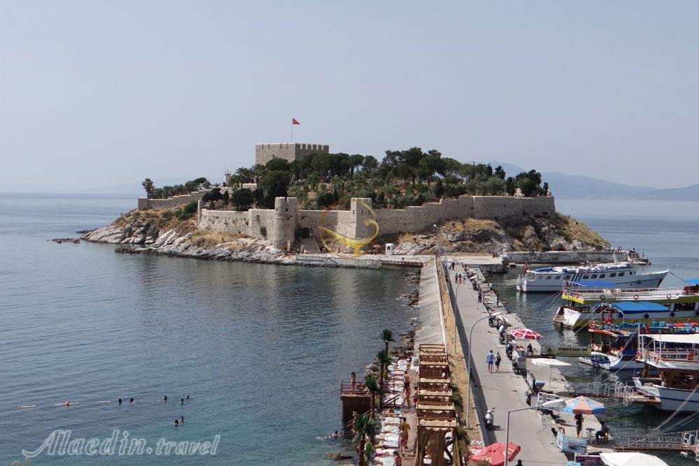 جزیره کبوتر در کوش آداسی - ترکیه | علاءالدین تراول