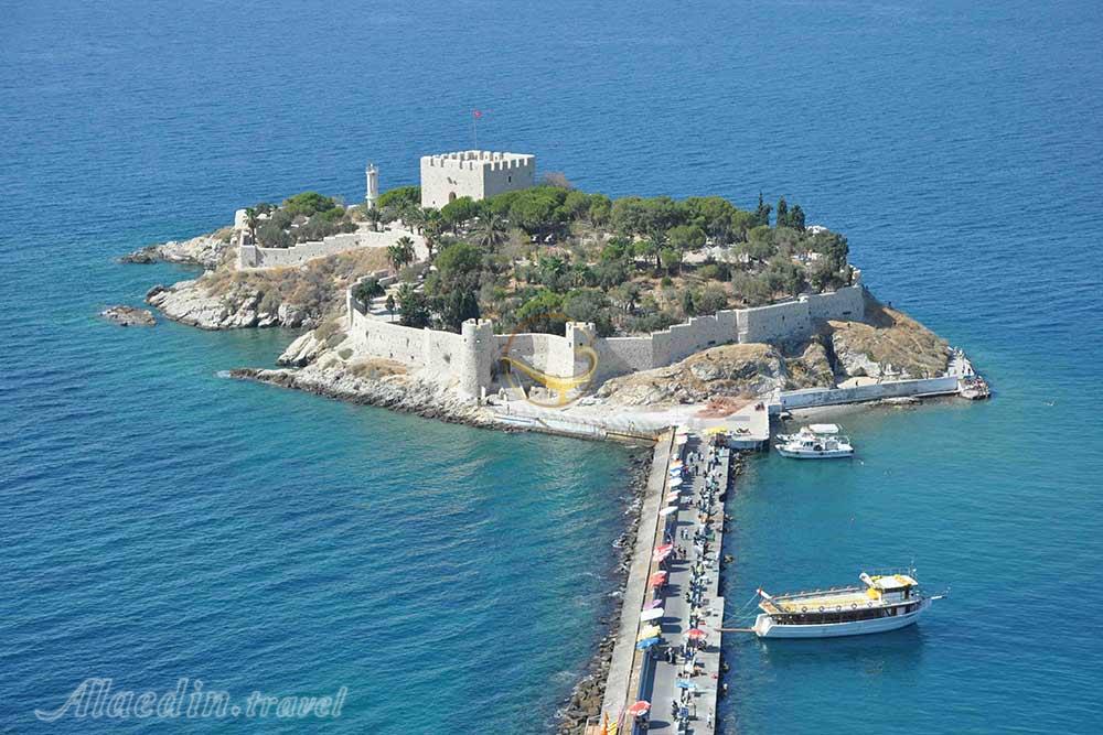 جزیره کبوتر در کوش آداسی - ترکیه | علاءالدین تراول