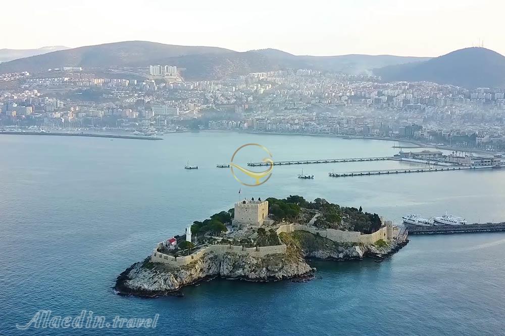 جزیره کبوتر در کوش آداسی - ترکیه | علاءالدین تراول