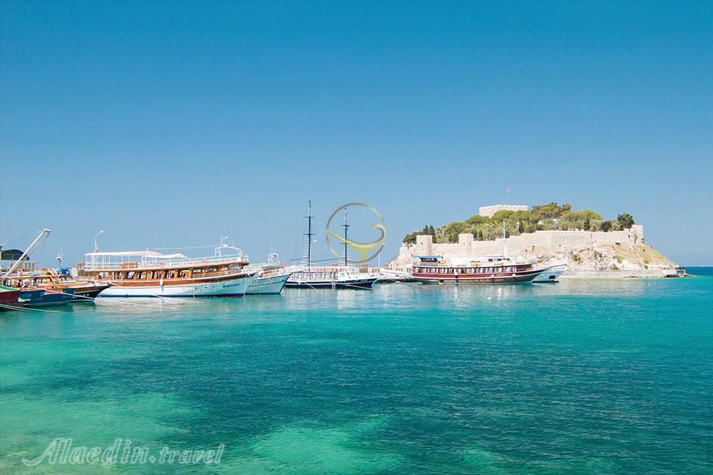 جزیره کبوتر در کوش آداسی - ترکیه | علاءالدین تراول