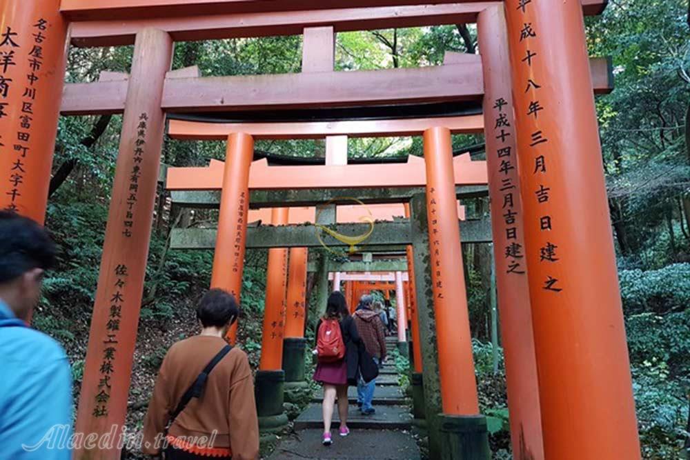 معبد فوشیمی ایناری کیوتو - ژاپن | علاءالدین تراول