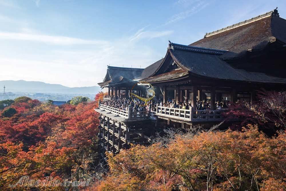 معبد کیومیزو درا کیوتو - ژاپن | علاءالدین تراول