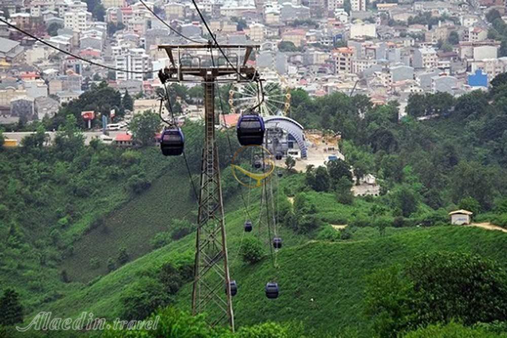 تله کابین لاهیجان | علاءالدین تراول