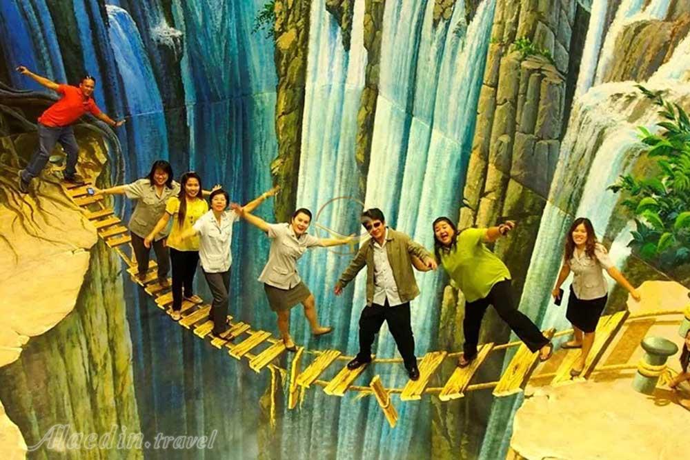 موزه سه بعدی هنر در بهشت لنکاوی - مالزی | علاءالدین تراول