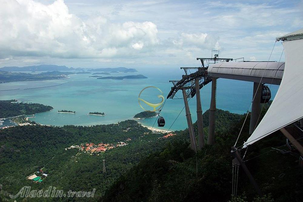 تله کابین لنکاوی - مالزی | علاءالدین تراول