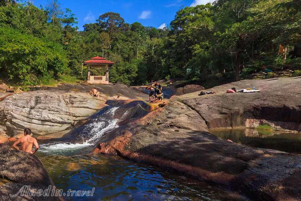 آبشارهای تلاگا توجو لنکاوی - مالزی | علاءالدین تراول
