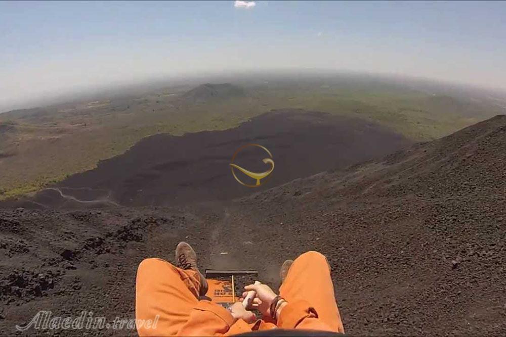 کوه آتشفشان سرونگرو در لئون - نیکاراگوئه | علاءالدین تراول