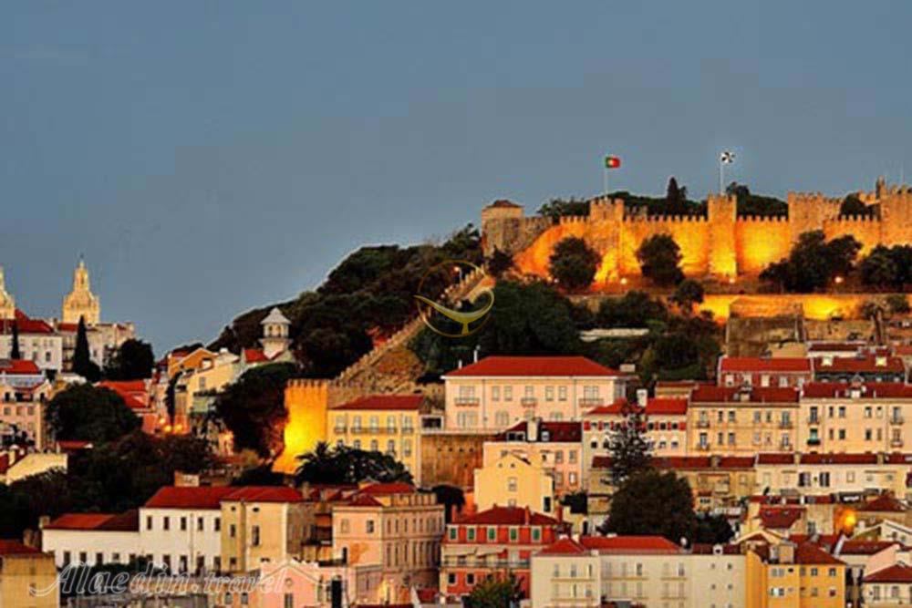 قلعه سائو خورخه در لیسبون - پرتغال | علاءالدین تراول