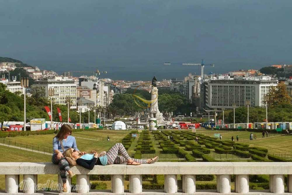 پارک ادوارد هفتم لیسبون - پرتغال | علاءالدین تراول