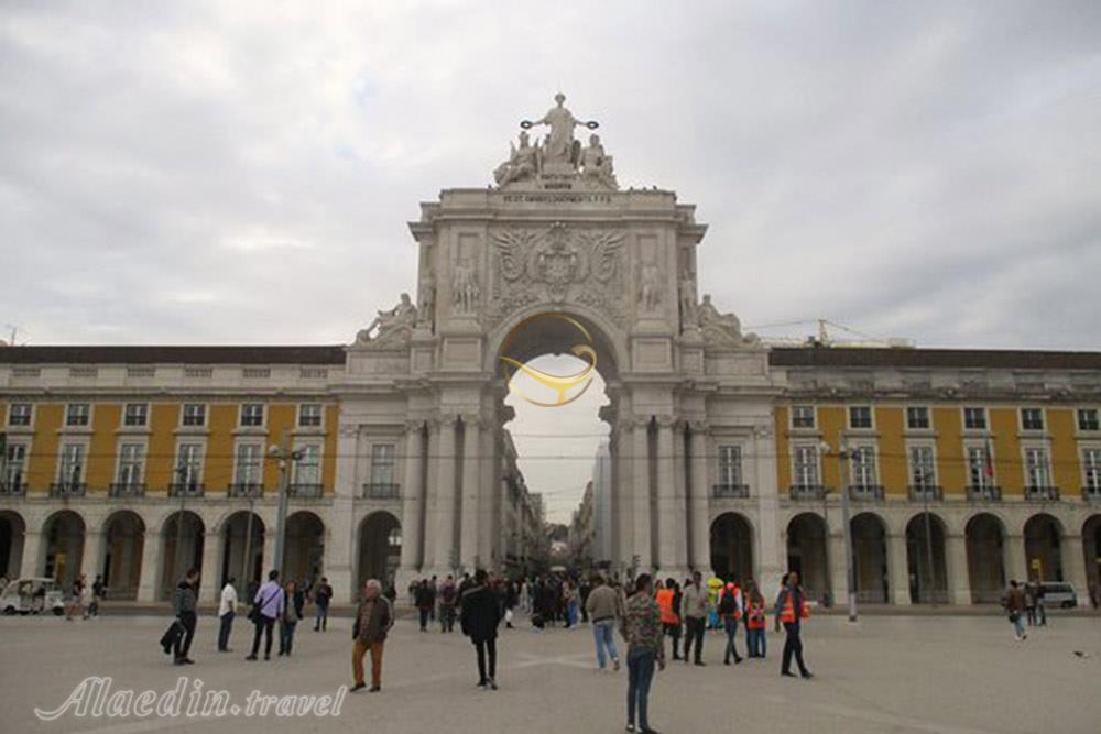 طاق روآ آگوستا لیسبون - پرتغال | علاءالدین تراول