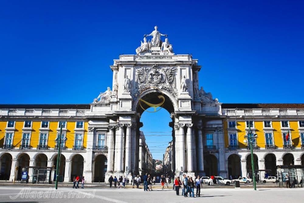 طاق روآ آگوستا لیسبون - پرتغال | علاءالدین تراول