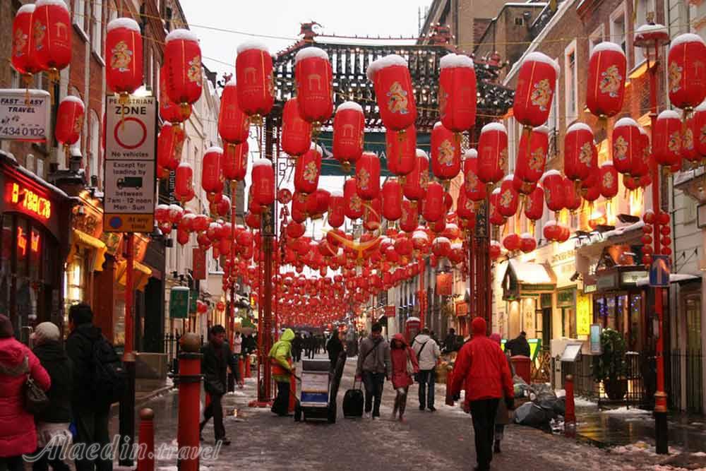 محله چینی ها لندن | علاءالدین تراول