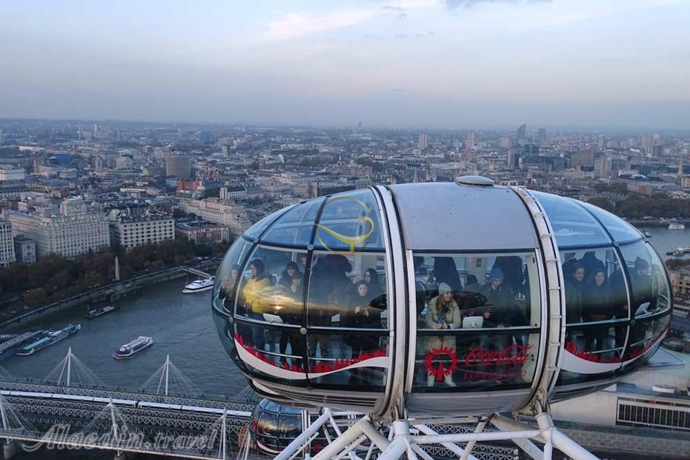 چرخ و فلک چشم لندن | علاءالدین تراول