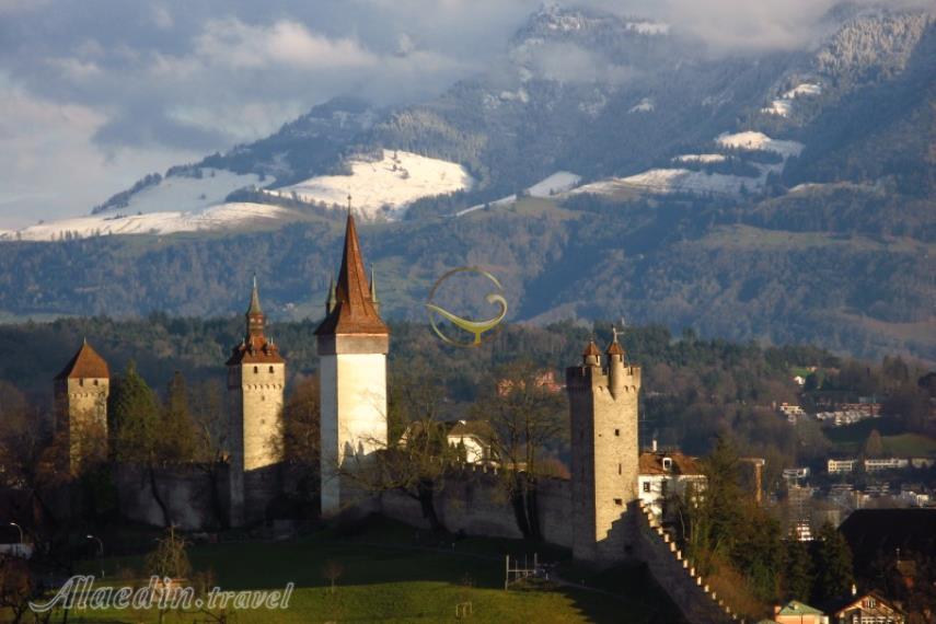 شهر قدیمی لوسرن | علاالدین تراول