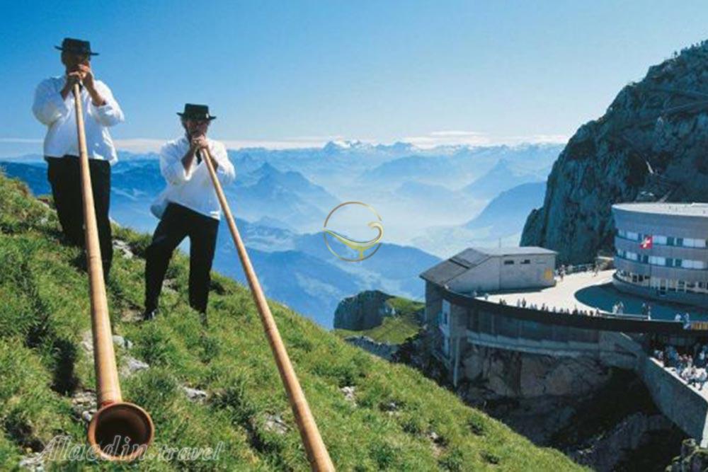 کوه پیلاتوس لوسرن - سوئیس | علاءالدین تراول