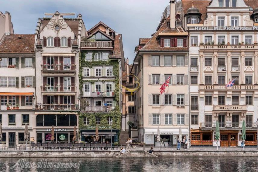 دیوارهای موسگ لوسرن | علاالدین تراول