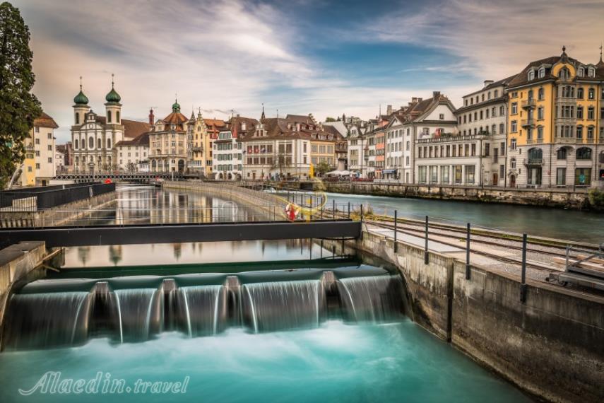 دیوارهای موسگ لوسرن | علاالدین تراول