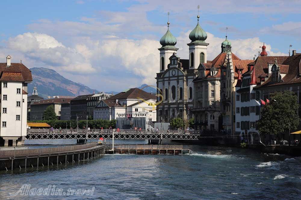 پل اسپرور لوسرن - سوئیس | علاءالدین تراول